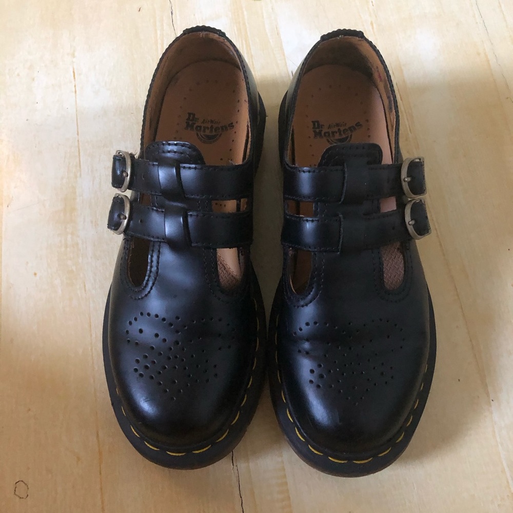 Dr. Martens 8065 Smooth Leather Mary Jane Shoes